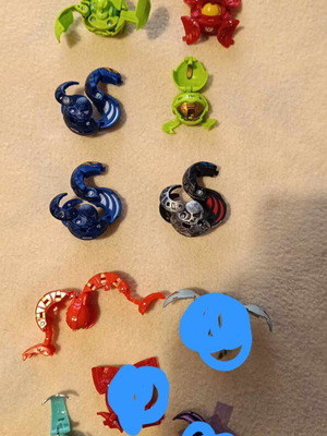 Bakugan figures like new