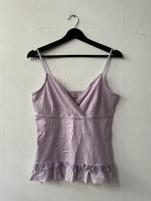 Vintage Milla Star Top used, size M-L, purple