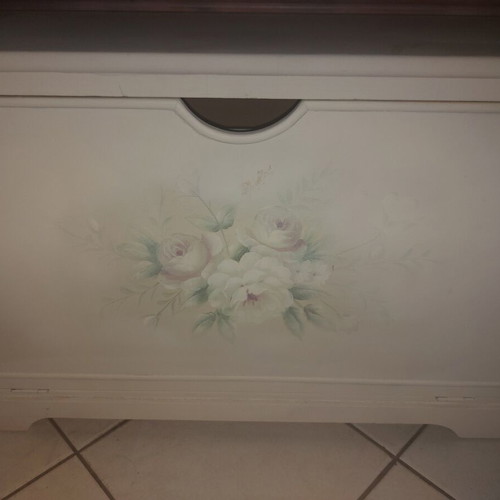 Wooden Shoe Rack like new with vintage style