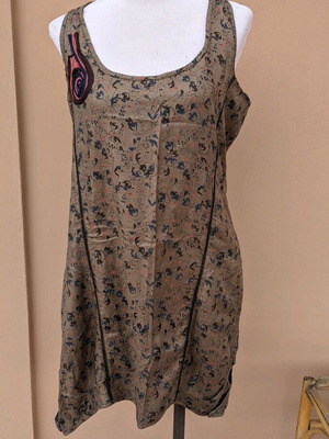 Attrattivo blouse dress used, size XL, 100% viscose
