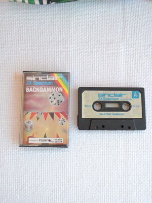 Κασσετα Sinclair ZX Spectrum 48K Backgammon μεταχειρισμένη