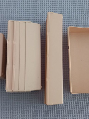 Rubbermaid drawer organizer cases used, set of 9 pieces