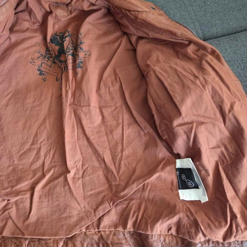 Gipsy leather men's jacket, brown, size XL