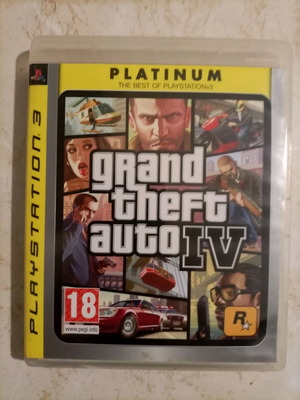 GTA IV PS3 употребяван, пълен
