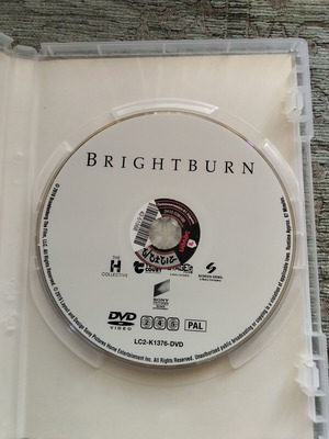 Brightburn DVD with Greek subtitles, horror thriller
