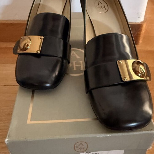 Ash leather pumps like new, size 40, black