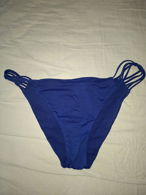 Calzedonia blue bikini bottom like new, size 40/42