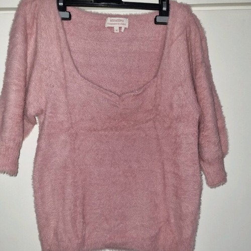 Attrattivo blouse like new, pink, medium