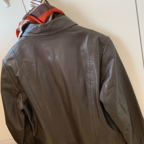 Zara Sheepskin Nappa Leather Jacket like new, brown, size M