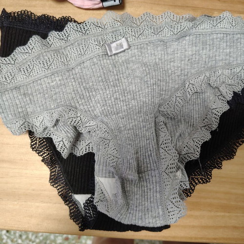 Shein cotton and lace underwear set, 4 pieces, various colors