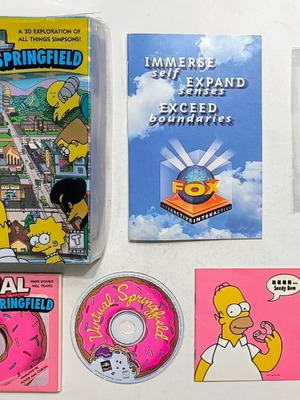 The Simpsons Virtual Springfield PC παιχνίδι μεταχειρισμένο, adventure