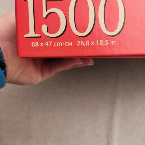 Castorland Puzzle Themed Terrace 1500 pieces like new