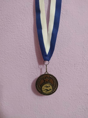 Swimming medal like new, excellent condition