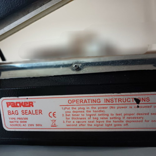 Professional metal impulse sealer handheld
