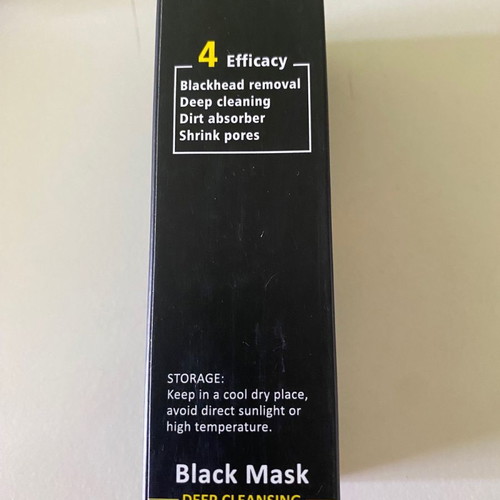 Black face mask new for blackhead removal