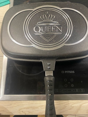 Queen double grill pan like new