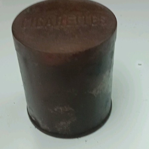 Metal box from World War II used