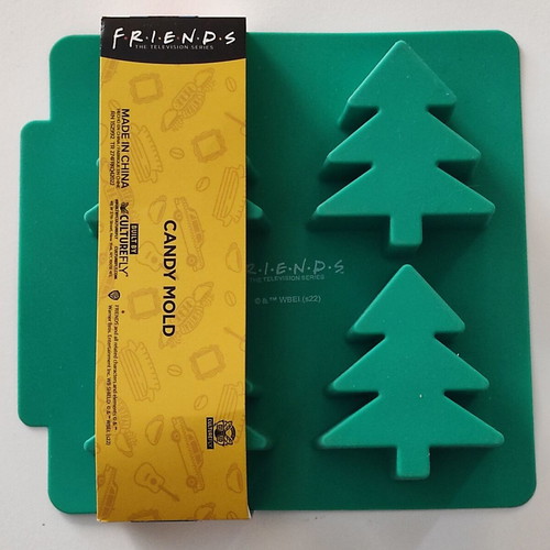 Friends Silicone Mold Christmas Tree Shape new