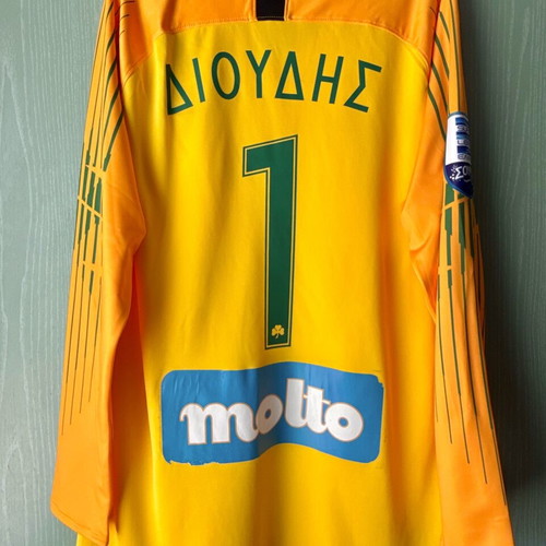 Matchwron/issued Sokratis Dioudis jersey used, Panathinaikos, size XL