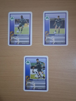 Panathinaikos player cards