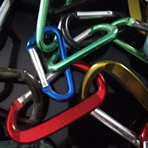 Key rings new in various sizes and colors