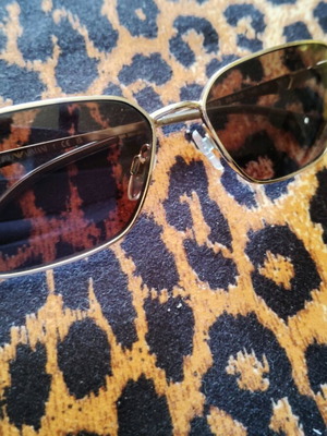 Emporio Armani sunglasses like new, brown and gold