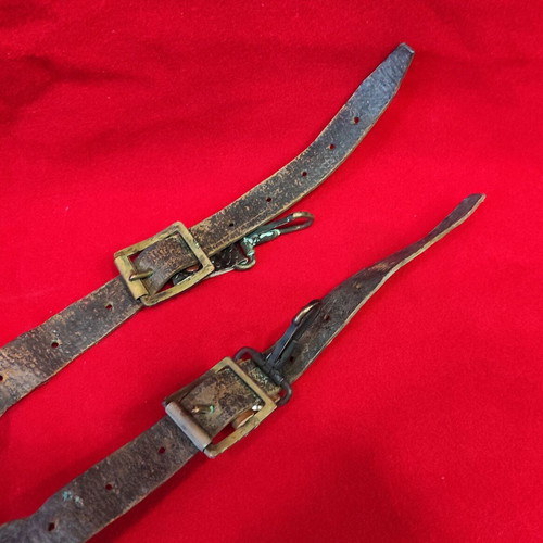 German leather Y-type harness from WWII, like new