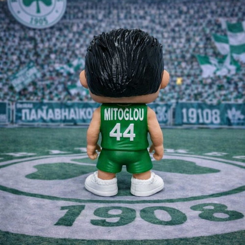 Dinos Mitoglou Panathinaikos figure handmade new, PLA+
