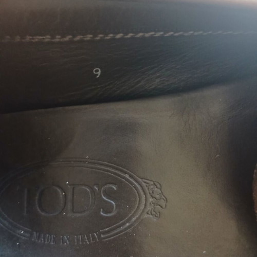 Tod's men's loafers 43.5 used, brown leather