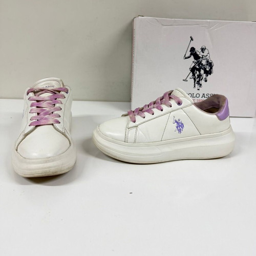U.S. Polo Assn. Helis sneakers used, size 35, white