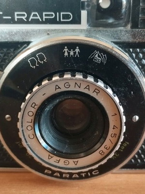 Φωτογραφική μηχανή Agfa Isomat Rapid μεταχειρισμένη vintage