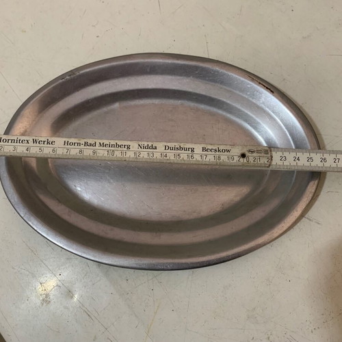 Vintage serving tray used