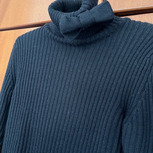 Naf Naf women's turtleneck sweater used, black, size M