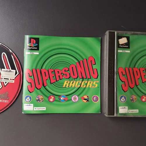 Playstation 1 Supersonic Racers used, English version