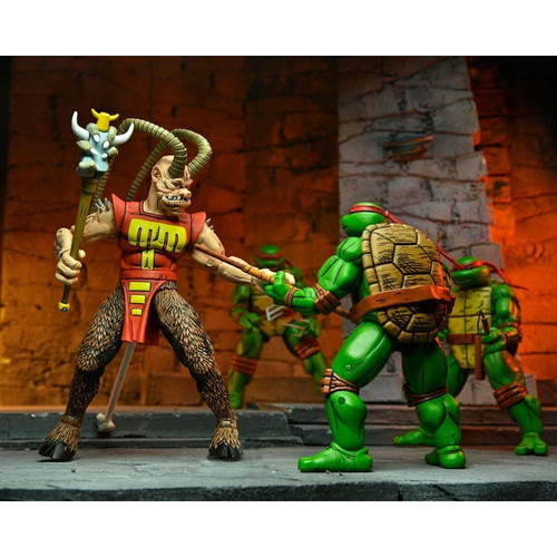 Savanti Romero action figure from Teenage Mutant Ninja Turtles new, 18 cm