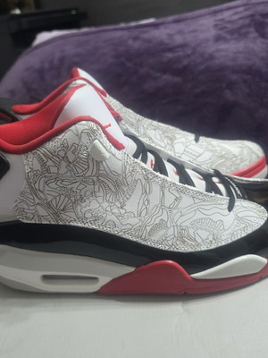Nike Air Jordan Dub Zero Varsity Red sneakers size 43