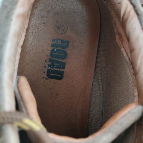 Mens suede shoes like new, brown, size 45 On the Road