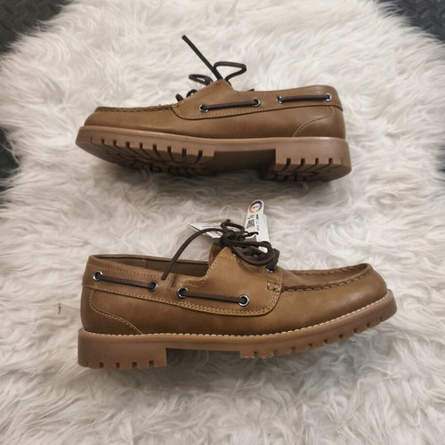 Men's brown Pull&Bear shoes with lug sole new, size 42