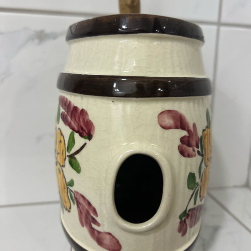 Porcelain whiskey barrel Germany retro like new