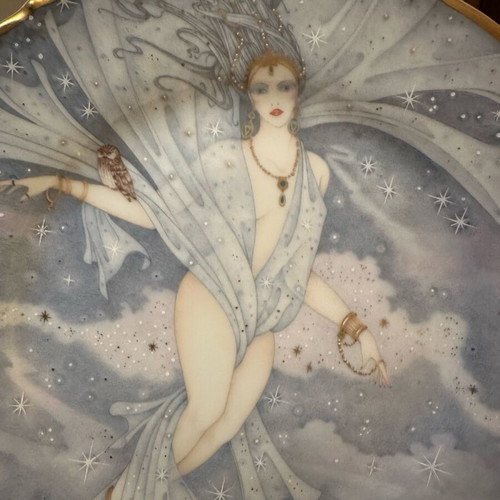 Porcelain wall plates new, pack of 2 from Czechia