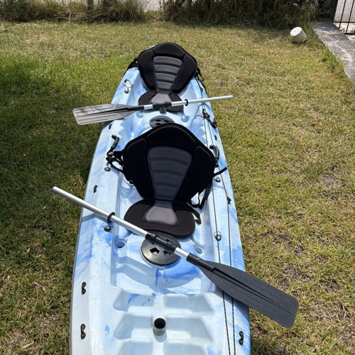 Winner Nereus I two-person kayak with 2 seats and paddles