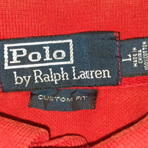 Polo Ralph Lauren men's shirt size L used red