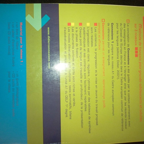 Connexions French Language Learning Book A1 A2 like new