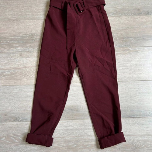 Stradivarius women's pants like new, red, size XS