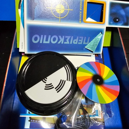Optical Phenomena educational board game used