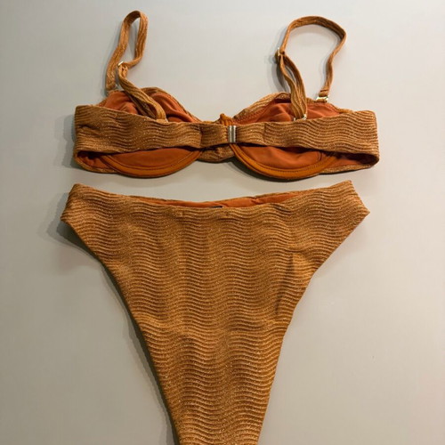 Vassia Kostara bikini size M like new, orange