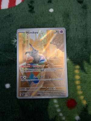 Mimikyu Promo κάρτα Pokémon Καινούργιο Paldean Fates