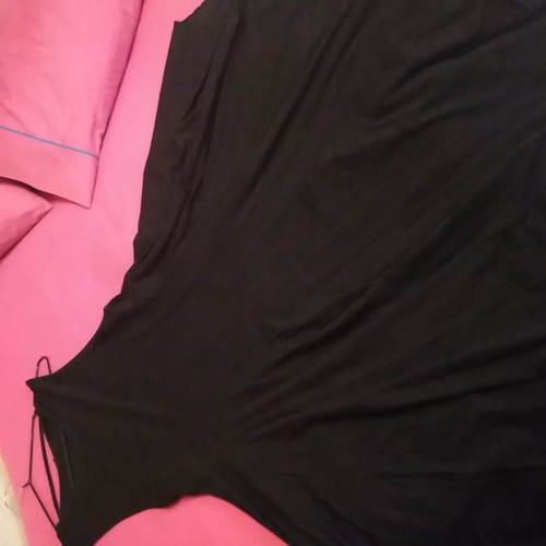 Cos black sleeveless asymmetric dress like new