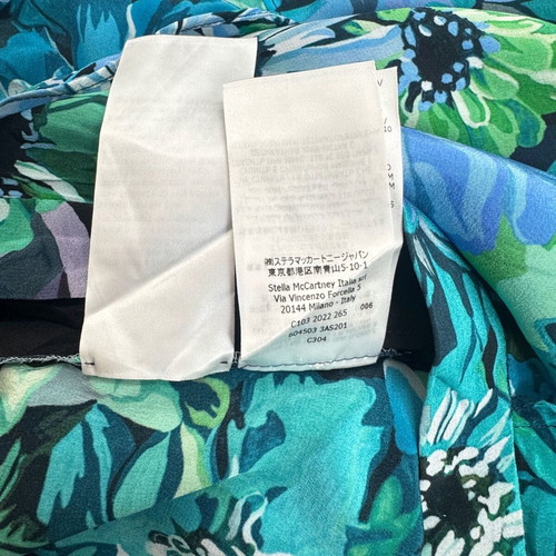 Stella McCartney Floral-Print Silk Midi Skirt like new, IT40
