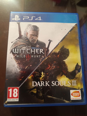 PlayStation 4 παιχνίδια The Witcher 3 και Dark Souls 3 σαν καινούργια